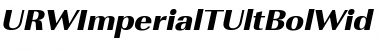 Download URWImperialTUltBolWid Font Download URWImperialTUltBolWid Font