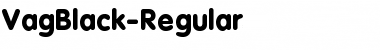 Download VagBlack Font Download VagBlack Font