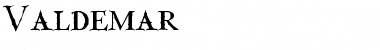 Download Valdemar Font Download Valdemar Font