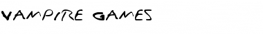 Download Vampire Games Font Download Vampire Games Font