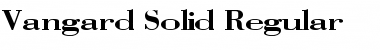 Download Vangard Solid Font Download Vangard Solid Font