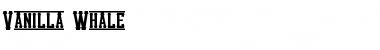 Download Vanilla Whale Font Download Vanilla Whale Font