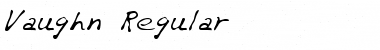 Download Vaughn Font Download Vaughn Font