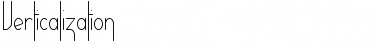 Download Verticalization Font Download Verticalization Font