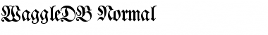 Download WaggleDB Font Download WaggleDB Font