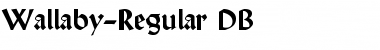 Download Wallaby DB Font Download Wallaby DB Font