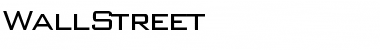Download WallStreet Font Download WallStreet Font
