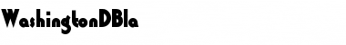 Download WashingtonDBla Font Download WashingtonDBla Font