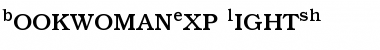 Download BookwomanExp Font Download BookwomanExp Font