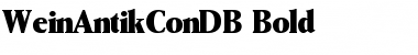 Download WeinAntikConDB Font Download WeinAntikConDB Font