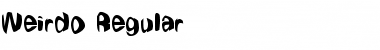 Download Weirdo Font Download Weirdo Font