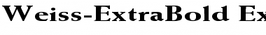 Download Weiss-ExtraBold Ex Font Download Weiss-ExtraBold Ex Font