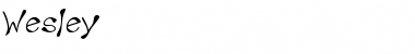 Download Wesley Font Download Wesley Font