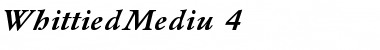 Download WhittiedMediu 4 Font Download WhittiedMediu 4 Font