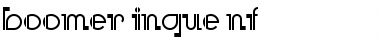 Download Boomer Ingue NF Font Download Boomer Ingue NF Font