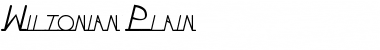 Download Wiltonian Plain Font Download Wiltonian Plain Font