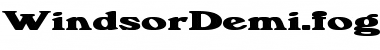 Download WindsorDemi.fog Ex Bold Font Download WindsorDemi.fog Ex Bold Font