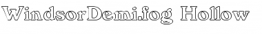 Download WindsorDemi.fog Hollow Font Download WindsorDemi.fog Hollow Font