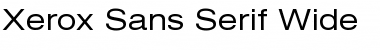 Download Xerox Sans Serif Wide Font Download Xerox Sans Serif Wide Font