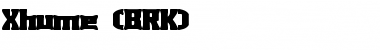 Download Xhume (BRK) Font Download Xhume (BRK) Font