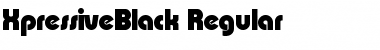 Download XpressiveBlack Font Download XpressiveBlack Font