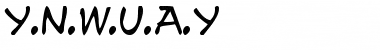 Download y.n.w.u.a.y Font Download y.n.w.u.a.y Font
