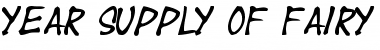 Download Year supply of fairy cakes Font Download Year supply of fairy cakes Font