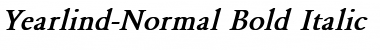 Download Yearlind-Normal Font Download Yearlind-Normal Font