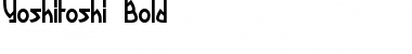 Download Yoshitoshi Font Download Yoshitoshi Font
