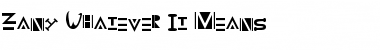 Download Zany Whatever It Means Font Download Zany Whatever It Means Font
