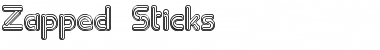 Download Zapped Sticks Font Download Zapped Sticks Font