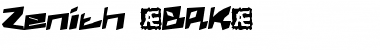 Download Zenith (BRK) Font Download Zenith (BRK) Font