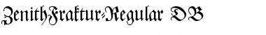 Download ZenithFraktur DB Font Download ZenithFraktur DB Font