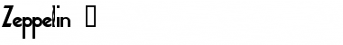 Download Zeppelin 2 Font Download Zeppelin 2 Font