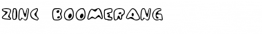 Download Zinc Boomerang Font Download Zinc Boomerang Font