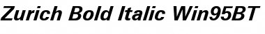 Download Zurich Win95BT Font Download Zurich Win95BT Font