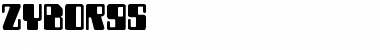 Download Zyborgs Font Download Zyborgs Font