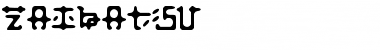 Download Zaibatsu Font Download Zaibatsu Font
