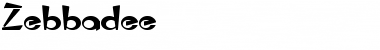 Download Zebbadee Font Download Zebbadee Font