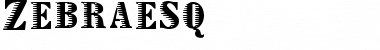 Download Zebraesq Font Download Zebraesq Font