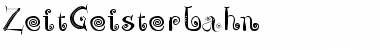 Download ZeitGeisterbahn Font Download ZeitGeisterbahn Font
