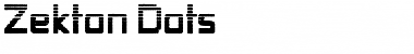 Download Zekton Dots Font Download Zekton Dots Font