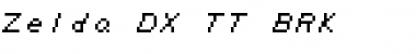 Download Zelda DX TT BRK Font Download Zelda DX TT BRK Font