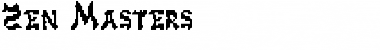 Download Zen Masters Font Download Zen Masters Font