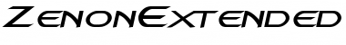 Download ZenonExtended Font Download ZenonExtended Font