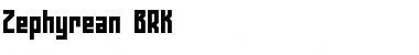Download Zephyrean BRK Font Download Zephyrean BRK Font