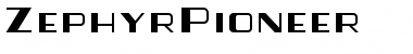 Download ZephyrPioneer Font Download ZephyrPioneer Font