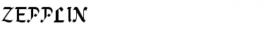 Download ZEPPLIN Font Download ZEPPLIN Font