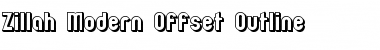 Download Zillah Modern Offset Outline Font Download Zillah Modern Offset Outline Font