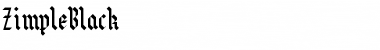 Download ZimpleBlack Font Download ZimpleBlack Font